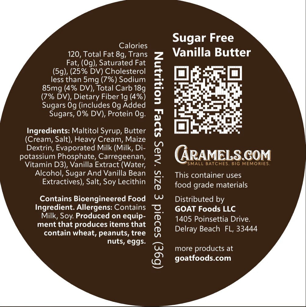 Sugar Free Vanilla