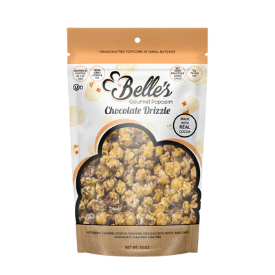 Chocolate Drizzle Popcorn