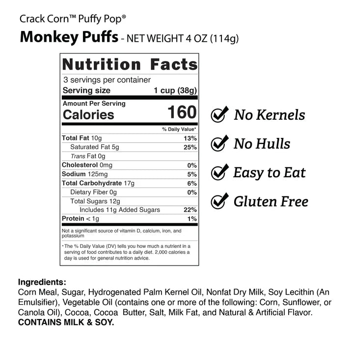 Monkey Puffs PP
